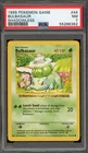 Pokemon Bulbasaur Base Set Shadowless #44 PSA 7