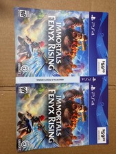 Immortals Fenyx Rising Box Art Insert PS4 PlayStation 4 Original Display