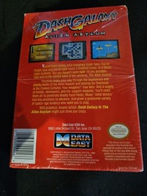Dash Galaxy in Alien Asylum COMPLETE NES Nintendo CIB Manual BOX Game - TESTED