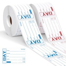 Date Labels for Food - 1000 Food Labels Stickers 75 X 50mm Freezer Label 