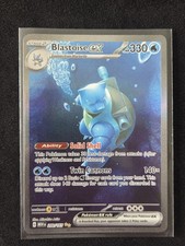 Blastoise ex 200/165 Pokémon Card - Scarlet & Violet 151 - SIR - NM/M