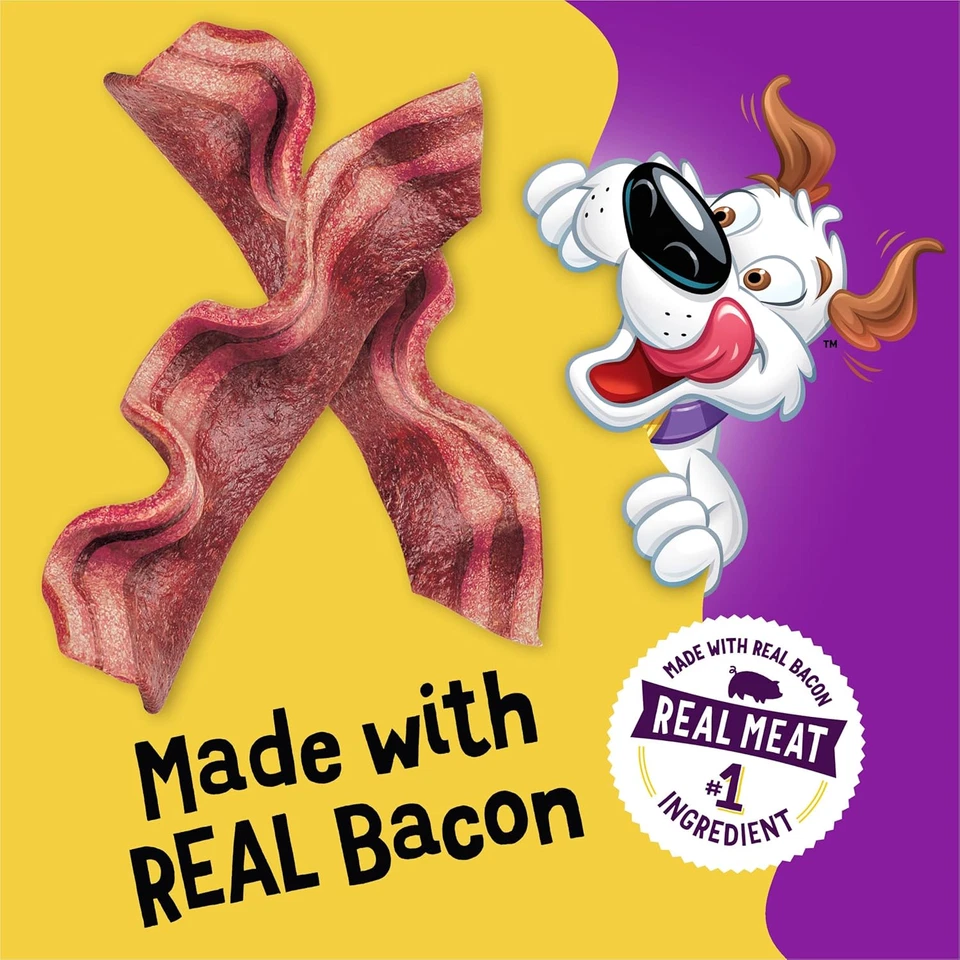 Strips Dog Treats, Original with Bacon Flavor - 6 Oz. Pouch - Image 4 of 4