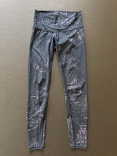 Teeki Women's Stardust Constellation Astronomy Leggings Navy/Purple, Size S