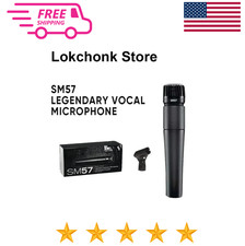 NEW SM57 Cardioid Dynamic Instrument Microphone - SM57LC No Cable 