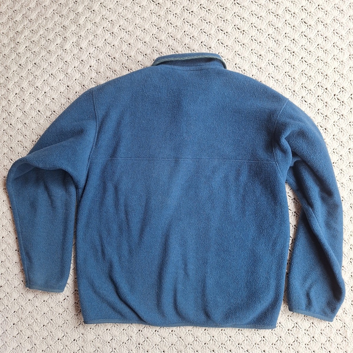 Vtg Patagonia Synchilla Snap T Fleece Pullover Hiking Jacket 90s