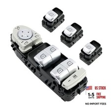 Master Power Window Switch Driver  Passenger Side Mirror Control, Compatible