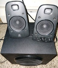 Logitech Z623 400 Watt Home Speaker System, 2.1 Speaker System - Black