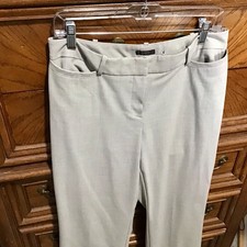Worthington Curvy Fit Gray Dress Pants Size 8 - 33 W