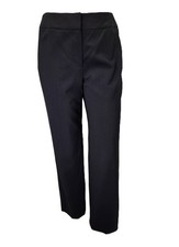 NWT Ann Taylor Black stretch wool blend lined Dress Pants SIze 2P