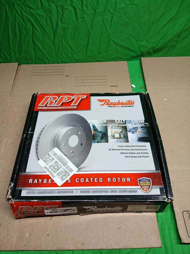 Rotor de freno de disco delantero Raybestos para 01-06 Hyundai Santa Fe (980090FZN) Foto 3 de 4