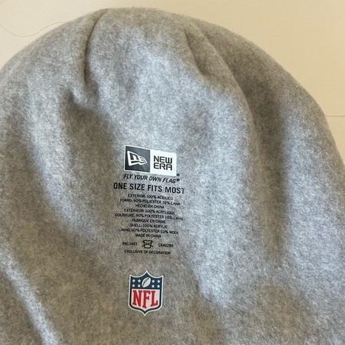 New Era NFL Green Navy Blue Seattle Seahawks Knit Beanie Cap Hat Bundle - Picture 3 of 9