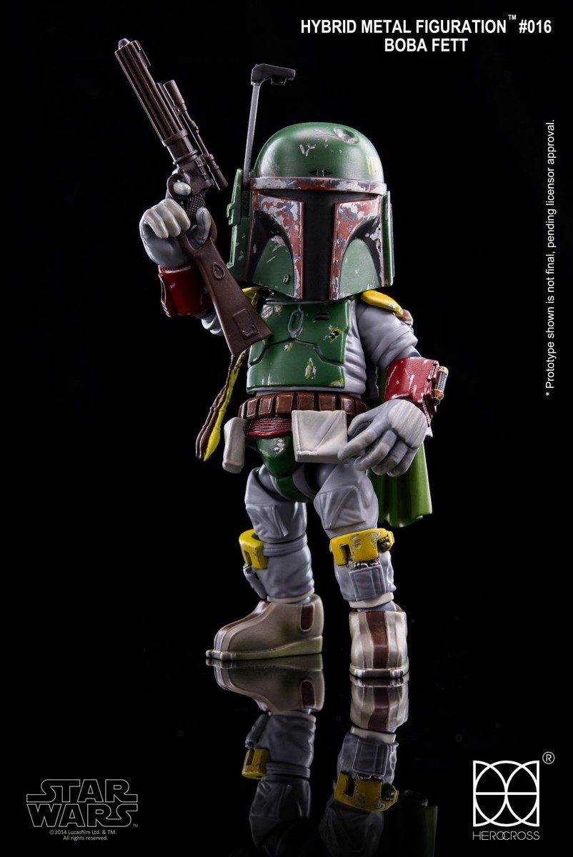 HERO CROSS STAR WARS HMF-016 BOBA FETT ACTION FIGURE NEW SEALED