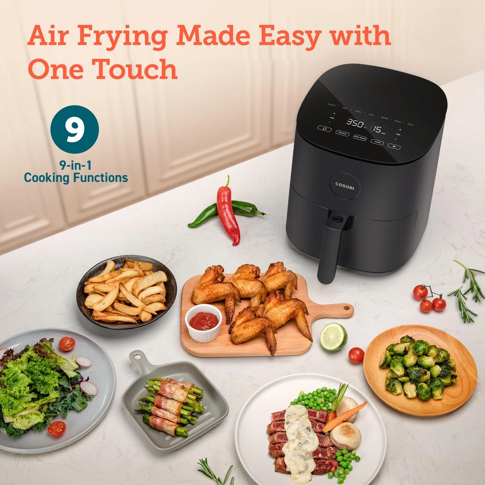 Cosori Air Fryer Pro LE - Thumbnail 4