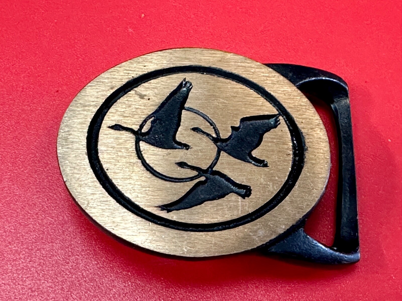 Migration Geese Ducks - Tech Ether Guild Solid Br… - image 17