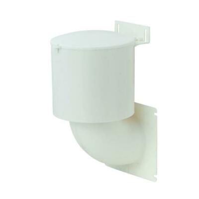 NEW Lambro 289W Ultra Seal Dryer Vent Hood, 4'', White EXHAUST WALL VENT 3689023