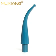 Acrylic 9mm Filter Mouthpiece Stem Tobacco Pipe DIY Bent Curved Taper Stem Blue