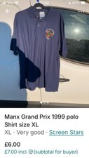 isle of man tt polo shirt