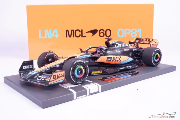 Mclaren MCL60 - Oscar Piastri (2023), Australian Gp, 1:18 Minichamps, 537232181-image