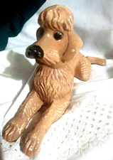 VTG Resin Figurine Poodle Katherine's Collection DOG Retired Floor Pose 