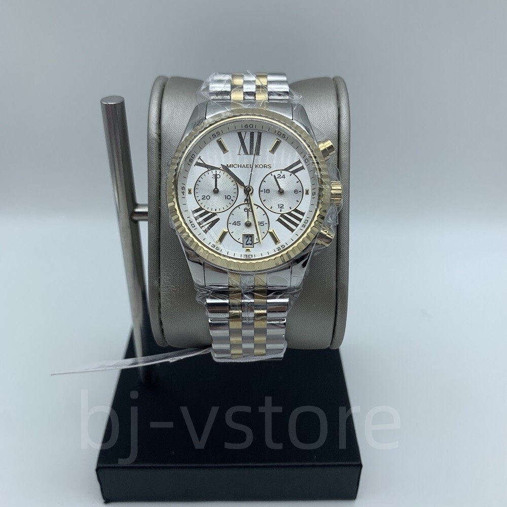 Michael Kors MK5955 Lexington 38mm Two Tone Stainless Steel Analog Women's  Watch