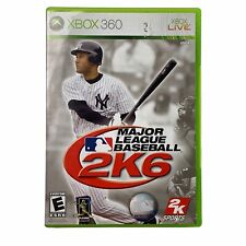 Major League Baseball 2K6 (Microsoft Xbox 360, 2006)Complete w/manual Jeter