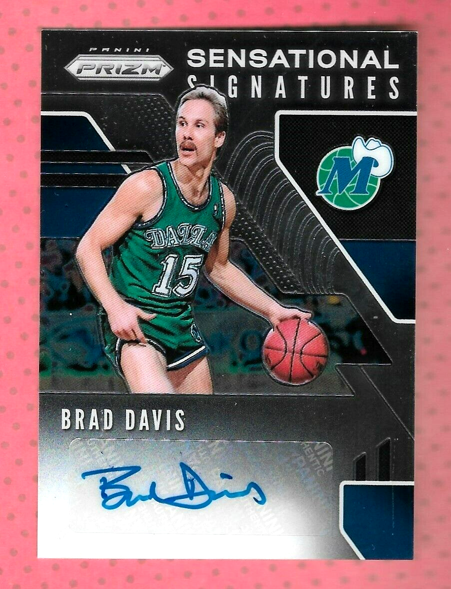BRAD DAVIS 2019-20 PANINI PRIZM AUTOGRAPH AUTO CARD # SS-BDV