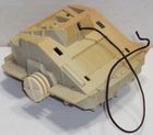 GI JOE USS FLAGG Aircraft Carrier DERRICK CRANE Base Vintage 1985 Part Rope