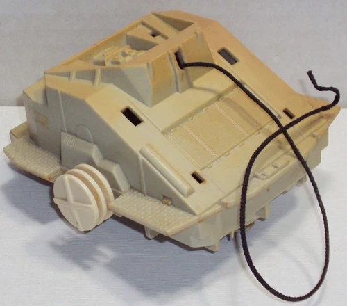 GI JOE USS FLAGG Aircraft Carrier DERRICK CRANE Base Vintage 1985 Part Rope