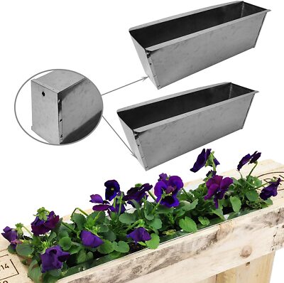 Blumenkasten fr Europalette mit Wandhalterung Paletten Pflanztopf  Pflanzkasten | eBay.de
