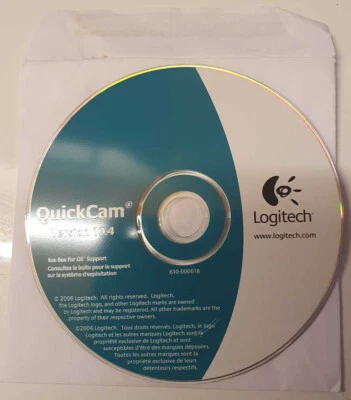 Treiber CD Quick Cam Logitech Version 10.4 von 2006 gebraucht - Bild 1 von 2