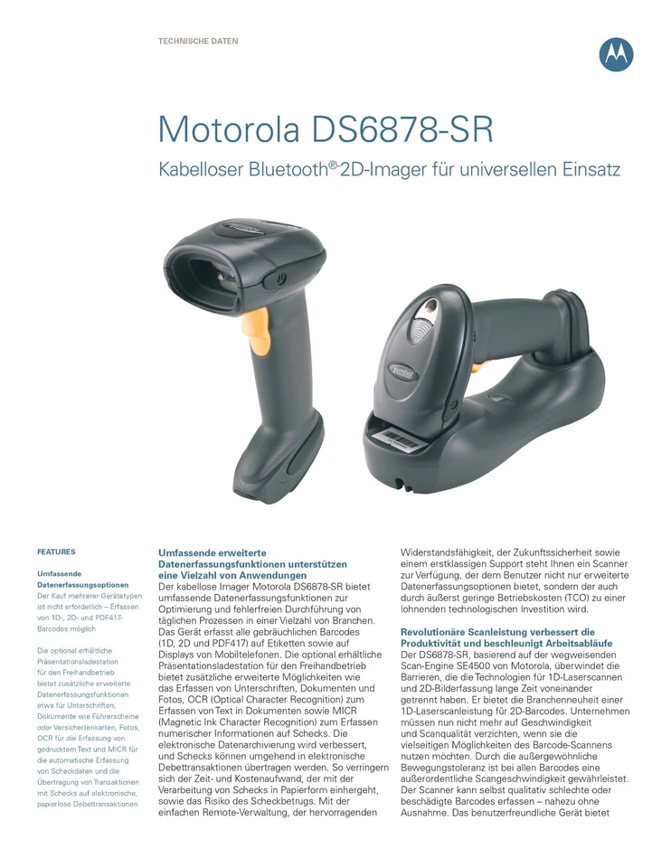 Honeywell Xenon 1902g 2D Funkscanner für QRCodes, Securpharm, Datamatrix, EAN - Bild 3 von 4