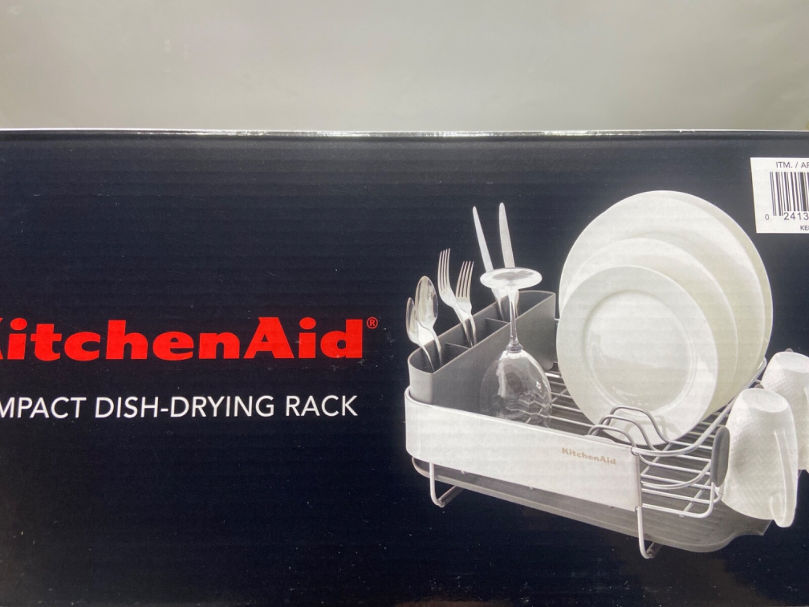 NEW KitchenAid Stainless Steel Compact DishDrying Rack Removable