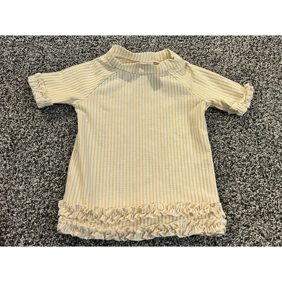 Cc36 RuffleButts Rüschen Hintern Schwimmen Top Kleid Shirt 4T Strand Pool Urlaub