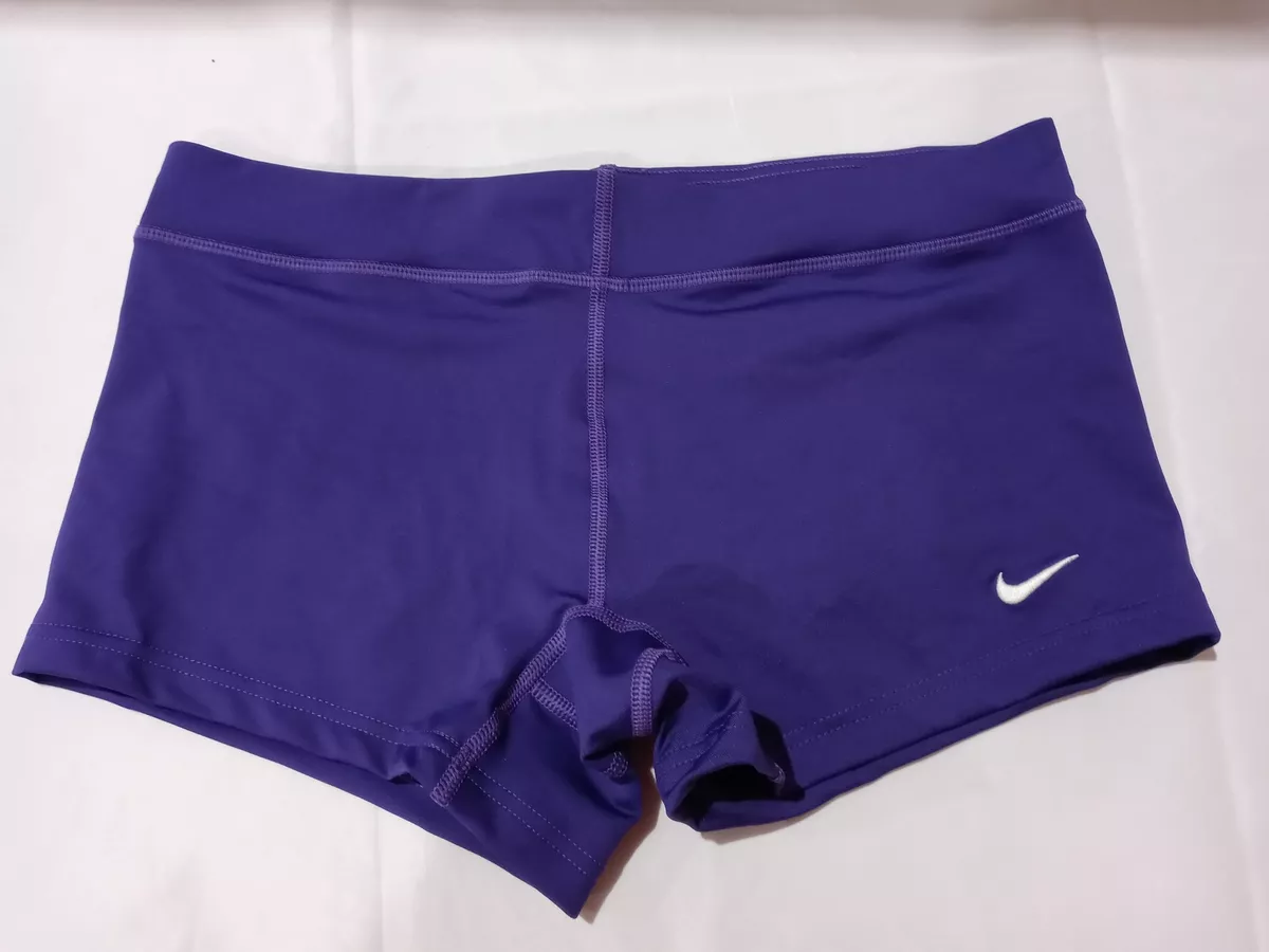 Nike Performance Game Women's Volleyball Shorts Large Purple