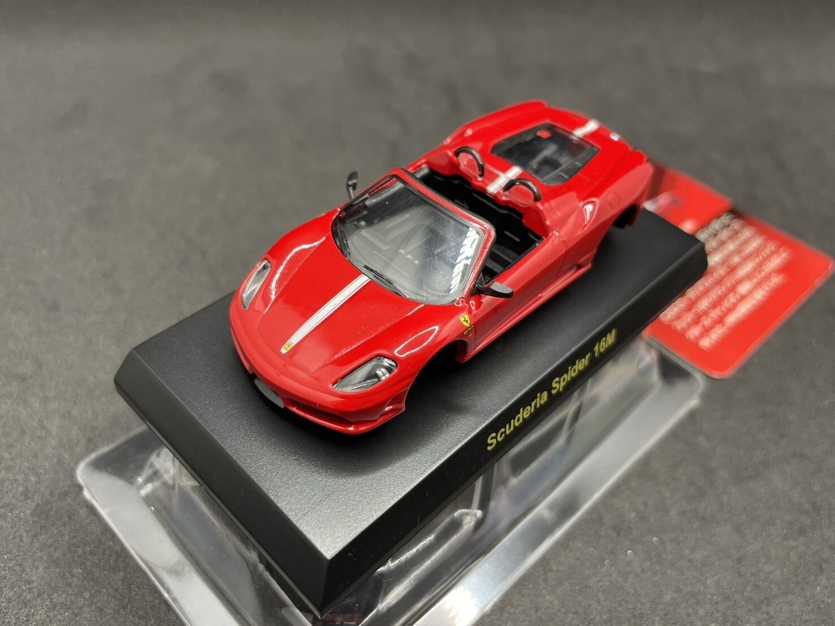 1/64 Kyosho Ferrari Collection8 Scuderia Spider 16M Red
