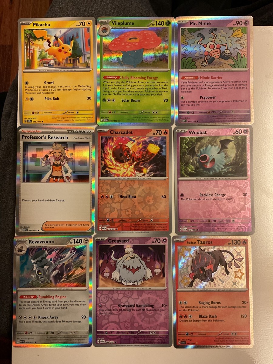 18 Pokemon TCG Cards Lot Shinny Holo/Full Arts&,Many