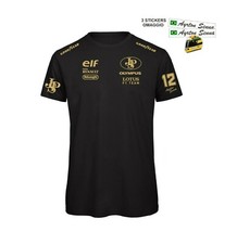 T-shirt replica Ayrton Senna anni 90 John Player LOTUS F1 + stickers gratis
