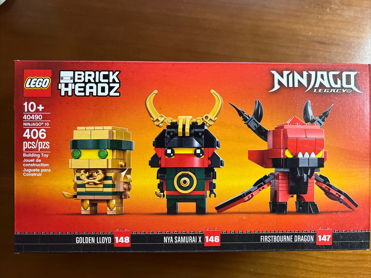 LEGO BRICKHEADZ: Ninjago 10th Anniversary (40490)