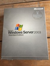 MS Windows Server 2003 Standard Edition, incl. 5 client, tedesco 