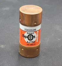 Ferraz Shawmut AJT50 Smart Spot Dual Element Time Delay Class J Fuse 50A 600VAC