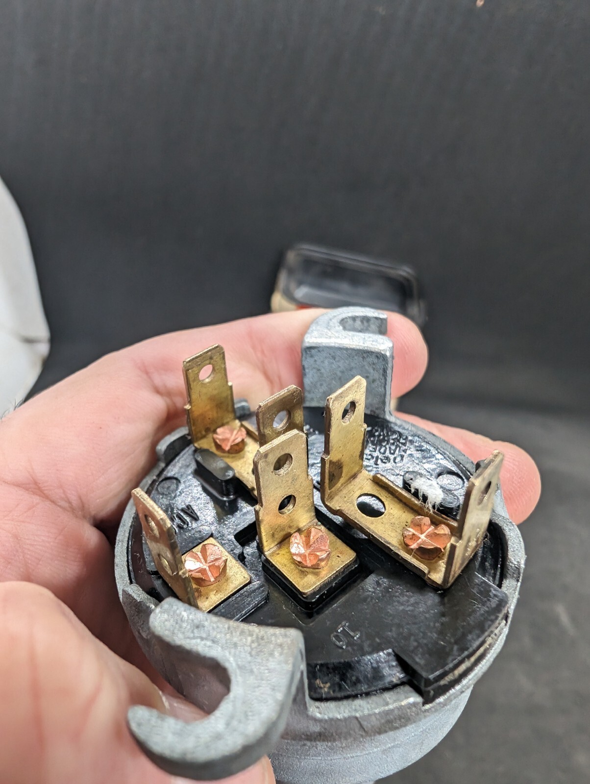 NOS 1958 CHEVROLET BEL AIR IMPALA BISCAYNE DELRAY IGNITION SWITCH D1426 ...