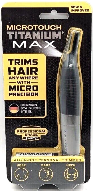 Microtouch Titanium Max Trimmer, Personal, All-in-One