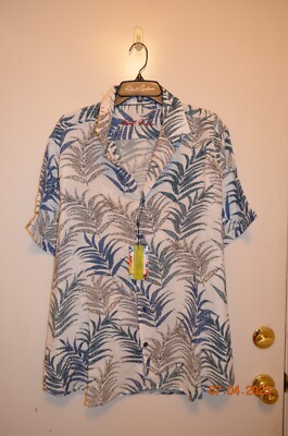 ROBERT GRAHAM MAR AZUL SHORT SLEEVE SHIRT - 2XL - NEW