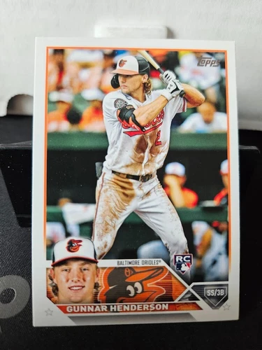 2023 Topps Series 1 Gunnar Henderson #206 Rookie RC Orioles 🔥