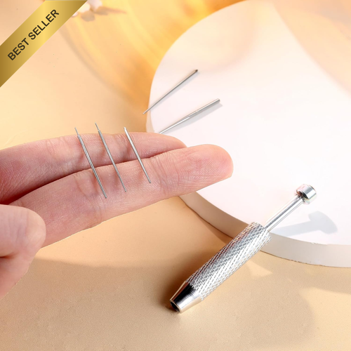 Piercing Taper Ball Grabber Tool for Changing Jewelry - 16G 18G Stainless Steel - Picture 4 of 12