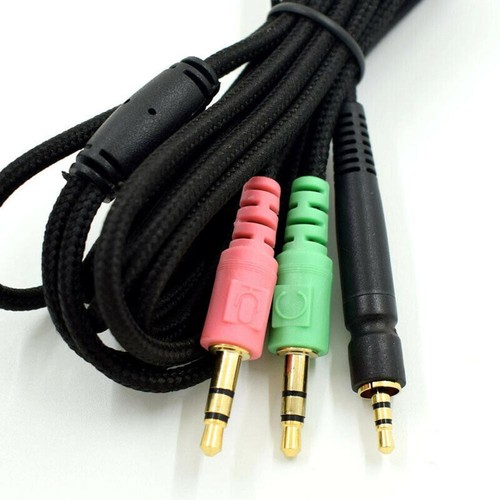 Audio Headphone Cable For Sennheiser GAME ZERO ONE PC373 PC37X GSP350 500 600 - Afbeelding 2 van 11