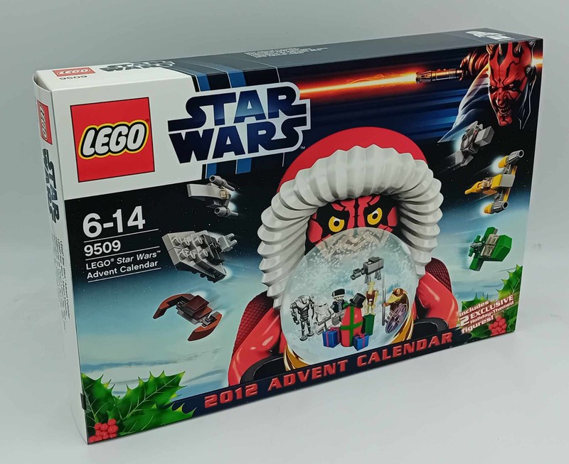 LEGO 9509 Star Wars Advent Calendar 2012 9 Minifigures Mini Starfighter NEW