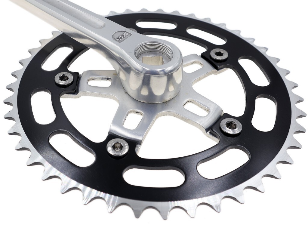 Manivelles Vintage Sugino MAXY Pour BMX Old School - Longueur 165mm - Plateau 44 Dents - Occasion