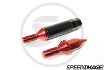 りー様　ご注文ページ　no.156 136 127 129 059 126 Z RACING 88mm SPIKE RED 14X1.25MM Lug Bolts Cone Seat FOR 3-SERIES