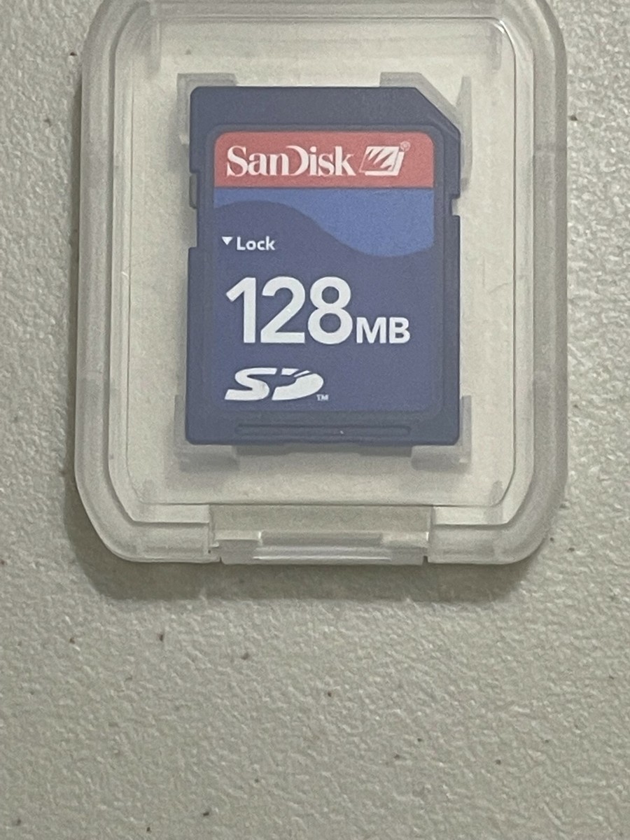 SanDisk 128MB SD Card - SDSDB-128-800 for sale online | eBay